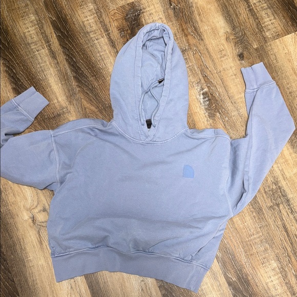 The North Face Women’s Light Blue Hoodie - Picture 7 of 8
